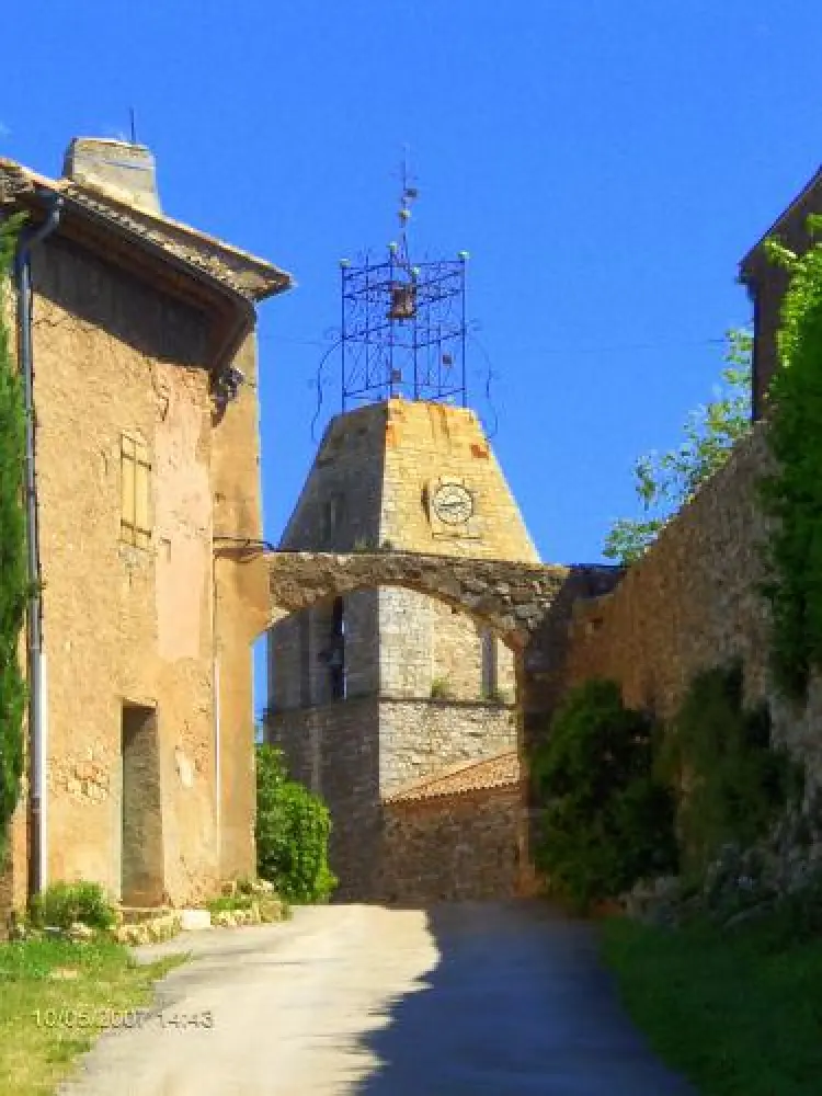 Le Cannet-des-Maures - Le Vieux Cannet, le portail Guimard