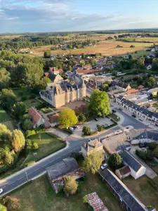 Château de Fougères vu du ciel