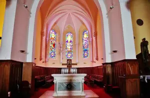 Interior of St. Charles Church