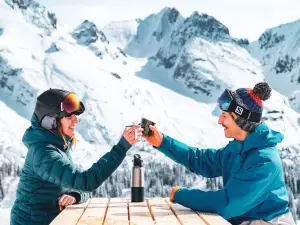 Ski lifestyle au Grand-Bornand (© P.Guilbaud)