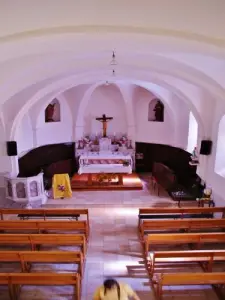 Interior of Notre Lady Pourencas