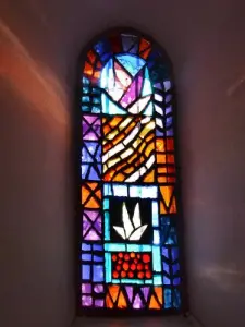 Interior of the Church of Our Lady of Pourencas