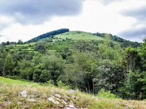 La Tête des Champs, vista da capela Notre-Dame de Pitié (© JE)