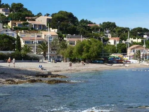 Plage des Oursinières - Lieu de loisirs au Pradet