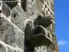 Chapel of Saint-Michel - Bestiary (© J.E)