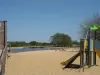 Plage du Teich Lieu de loisirs au Teich
