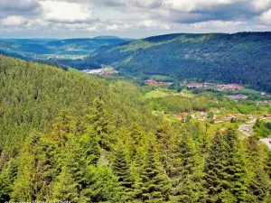 Tholy valley seen from the Mérelle tower