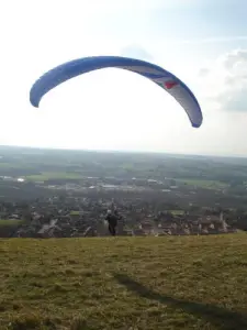 Paragliding op de site Hurlevents