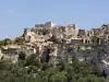 dorp en het kasteel van Les Baux-de-Provence
