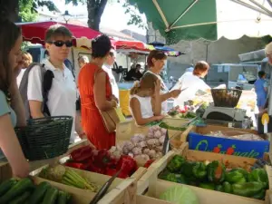 Die städtischen Markt Mittwoch