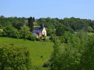 Blick auf Champeaux