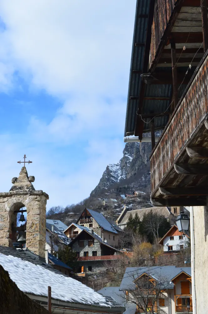 Les Deux Alpes - Vue du village de Vénosc