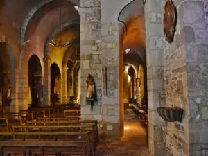 Interior of Saint-Martial Church