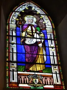 Interior of Saint-Martial Church