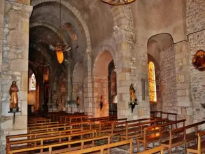 Interior of Saint-Martial Church