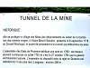 Les Mées - Informations sur le tunnel de la mine (© J.E)