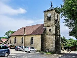 Hautepierre-le-Châtelet - Saint-Claude church (© JE)