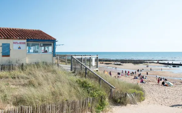 Strand van La Paracou - Recreatiegebied in Les Sables-d'Olonne