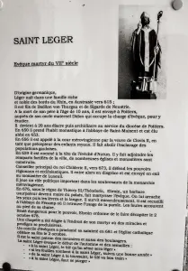 Historia de Saint-Léger (© J.E.)