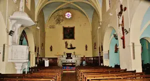 Das Innere der Kirche Notre-Dame