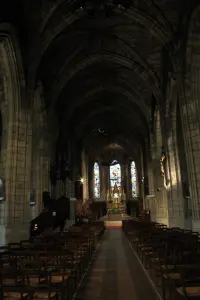 Interieur van de kerk