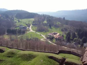 Panorama sud-est depuis la forteresse