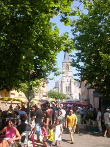 Markt van Limogne