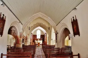 Interieur van de Notre-Dame-kerk