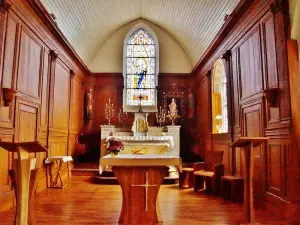 Interieur van de Notre-Dame-kerk