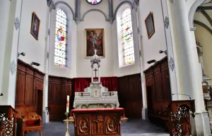 El interior de la iglesia