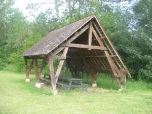 Ruillé - Isla de la esquina de picnic