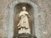 Poncé-sur-le-Loir - Statue de l'église