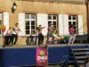 Zumba demonstratie de avondmarkt