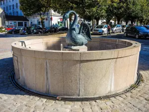 Swan Fountain, Place du 11 novembre (© J.E)