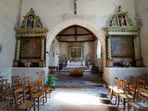 Interno della Chiesa Saint-Lorian