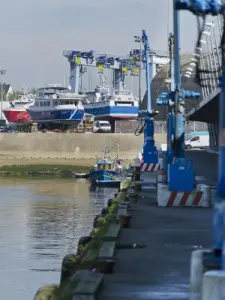 De vissershaven van Lorient Keroman