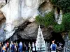 Grotto where the Virgin Mary appeared to Bernadette Soubirous