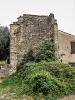 Tour sud, de la première enceinte de l'ancien château (© J.E)