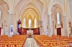 L'intérieur de l'église