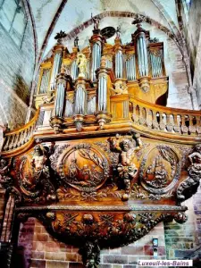 Grand orgue de l'abbatiale (© Jean Espirat)
