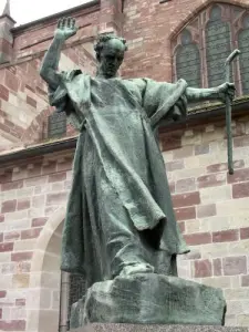 Statua di San Colombano