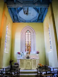 Intérieur de la chapelle des Anges (© J.E)