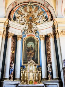 Retable de l'église (© J.E)