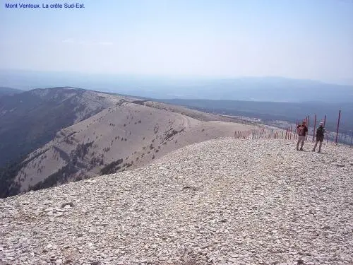 Malaucène - Sommet du Ventoux - Crête sud-est