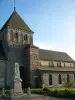 Église Saint-Germain et monument aux morts