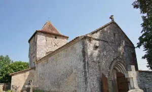 Champeaux-et-la-Chapelle-Pommier - The Saint-Fiacre church