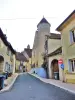 Rue Gambetta, vue du bas de la rue (© Jean Espirat)