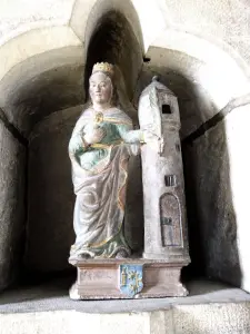 Statuette, in the church (© JE)