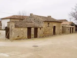 Saint-Léger -de-la-Martinière - Pig oven and roofs