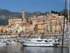 Porto e città di Menton